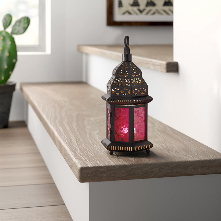 Bloomsbury Market 10.25" Tabletop Lantern Holder & Reviews Wayfair